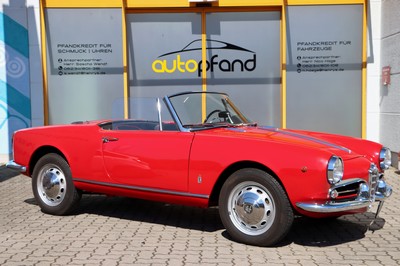 Image Alfa Romeo Giulietta Spider 1300, Fahrgestellnummer: 171487, EZ 07/1962, Laufleistung ...