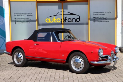 26945549a - Alfa Romeo Giulietta 1300 Spider Veloce Serie 10103 mit 2 Weber Doppelvergasern, ...