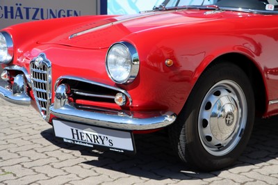 26945549f - Alfa Romeo Giulietta 1300 Spider Veloce Serie 10103 mit 2 Weber Doppelvergasern, ...