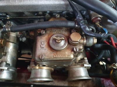 26945549s - Alfa Romeo Giulietta 1300 Spider Veloce Serie 10103 mit 2 Weber Doppelvergasern, ...