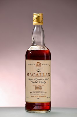 Image 26945742 - 1 Fl. 1963 Macallan Single Highland Scotch Whisky, Special Selection 1963, abgefüllt ...