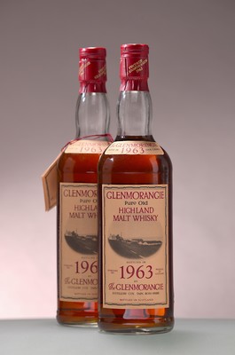 Image 26945790 - 1 Fl. 1963 Glenmorangie Pure Old Highland Malt Whisky, 22 Jahre gereift, 1988 ...