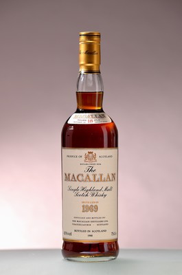 Image 26945812 - 1 Flasche 1969 Macallan, Singel Higland Malt Scotch Whisky, 18 Years Old, abgefüllt ...