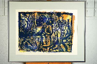 26945968k - Rudi Baerwind, 1910-1982 Mannheim, Pan, Farblithographie, handsigniert und dat. 62, num. ...