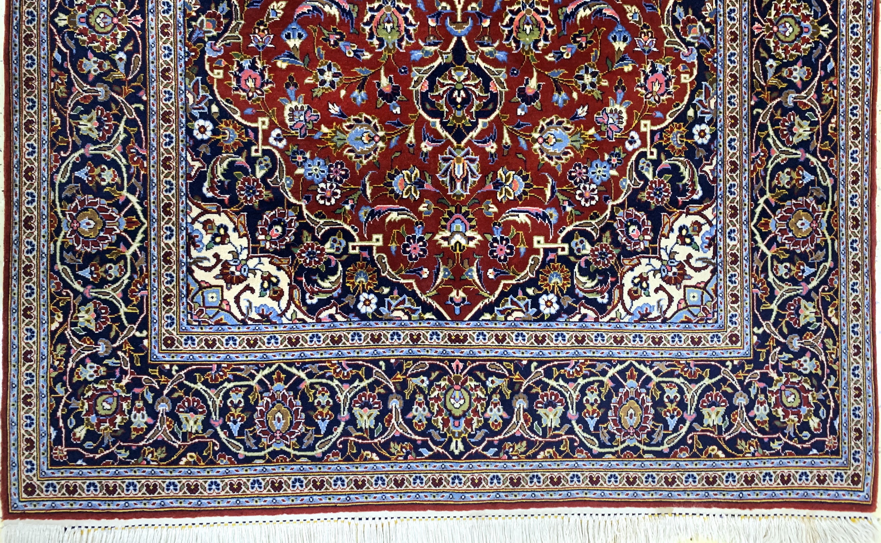 Detail c: Keschan Kork fein, Persien, Ende 20.Jhd, Korkwolle auf Baumwolle, ca. 218 x 134 cm, EHZ: 2