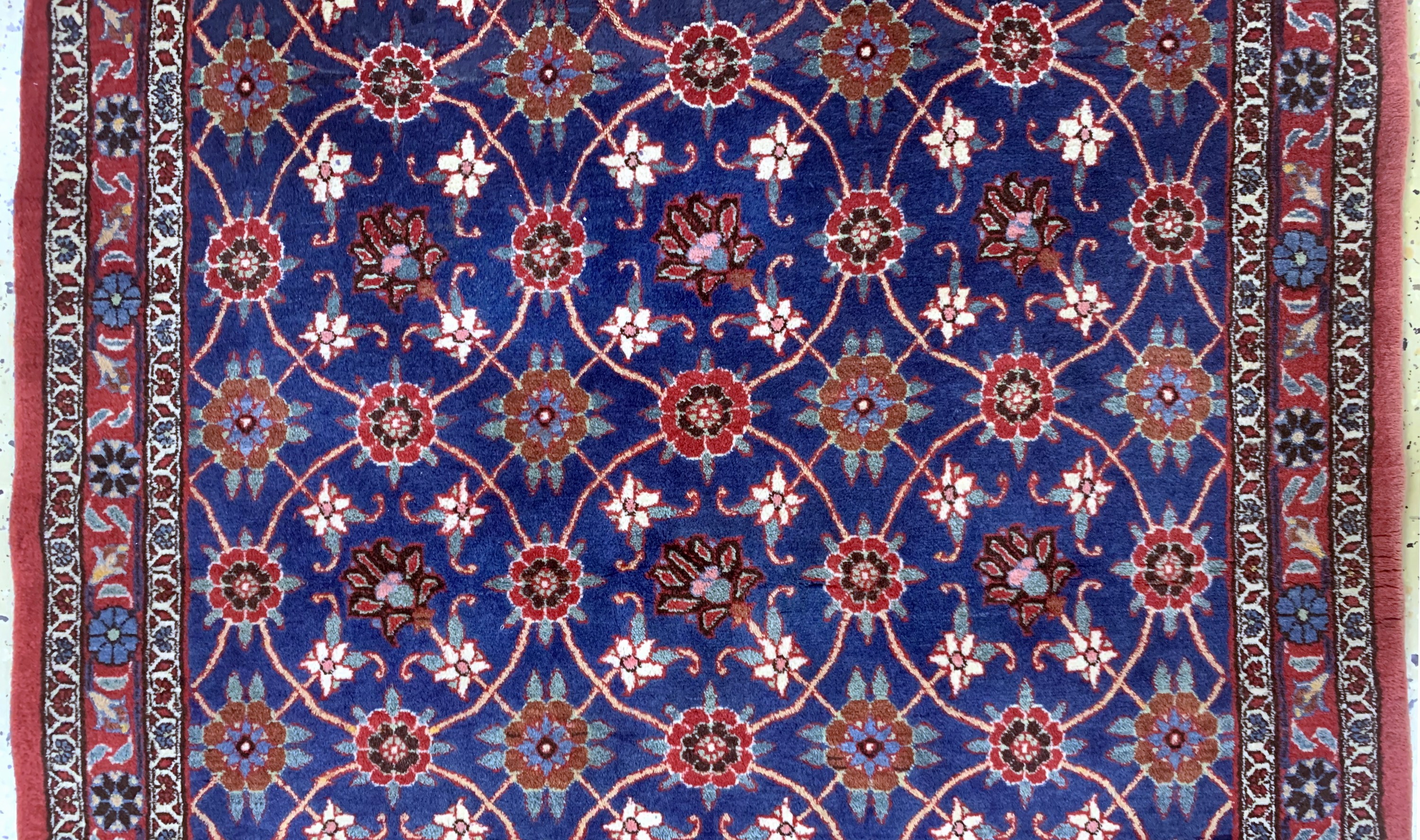 Detail b: Weramin, Persien, Ende 20.Jhd, Wolle auf Baumwolle, ca. 157 x 108 cm, EHZ: 2