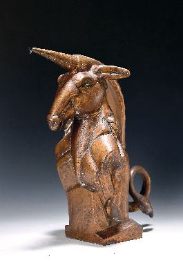 Image Gernot Rumpf, 1941 Kaiserslautern- 2025, Bronzeskulptur, großes Einhorn, num. ...