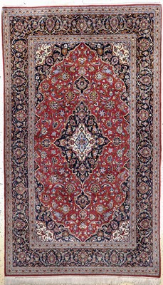 Image Keschan Kork fein, Persien, Ende 20.Jhd, Korkwolle auf Baumwolle, ca. 218 x 134 cm, ...