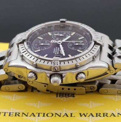 26946722c - BREITLING Chronomat Armbandchronograph Referenz A13050.1, Automatik, Boden und Krone ...