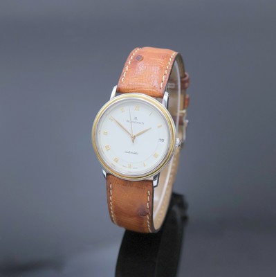 Image 26947173 - BLANCPAIN Damenarmbanduhr Villeret in Stahl, Schweiz um 1995, Automatik, 2-tlg. Geh. ...