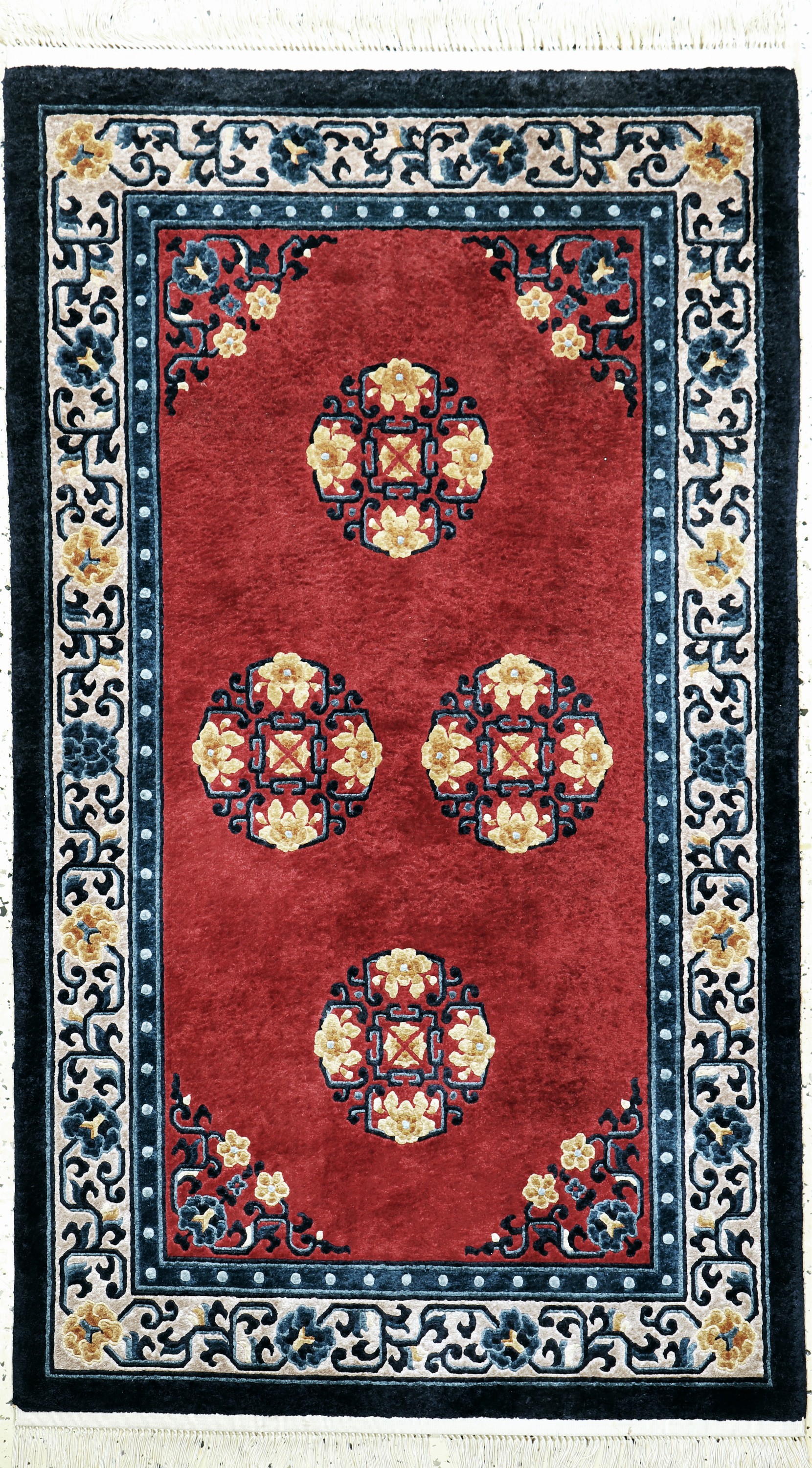 Seiden Peking, China, Mitte 20.Jhd, reine Naturseide, ca. 155 x 92 cm, EHZ: 2