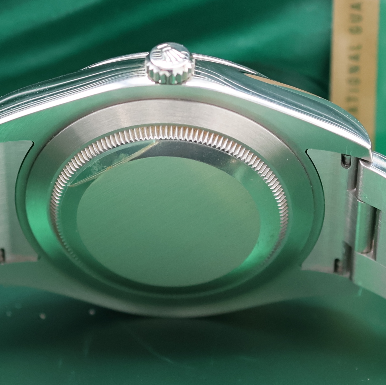Detail d: ROLEX Herrenarmbanduhr Datejust II Referenz 116300, Automatik, Edelstahlgeh. inkl. Oysterband m. Faltschl., Boden und Krone verschr., ab Herst. ...