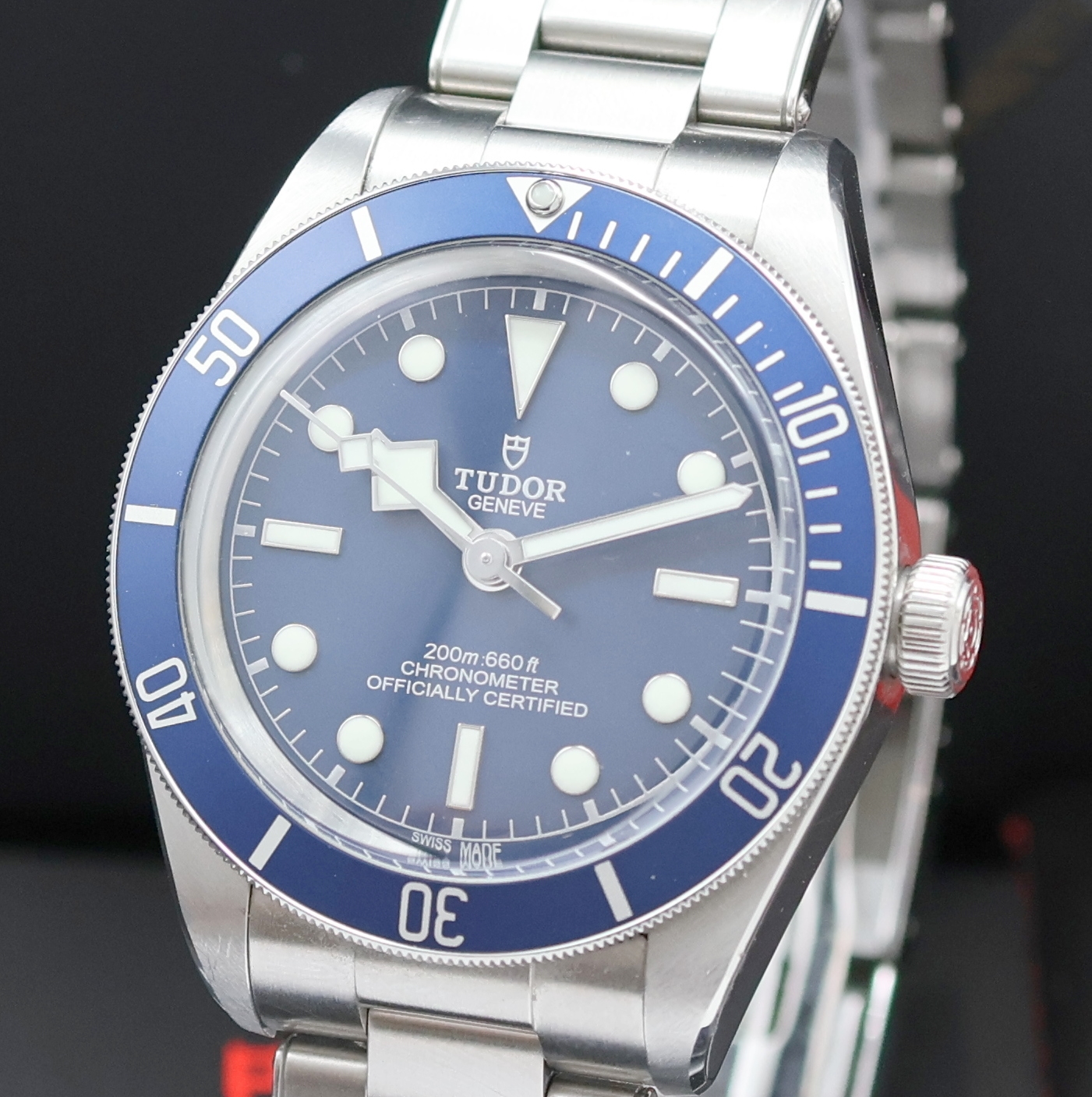Detail a: TUDOR Herrenarmbanduhr Black Bay Fifty-Eight Referenz 79030B, Automatik, Chronometer in Edelstahl inkl. orig. Gliederband m. Faltschl., Boden und ...
