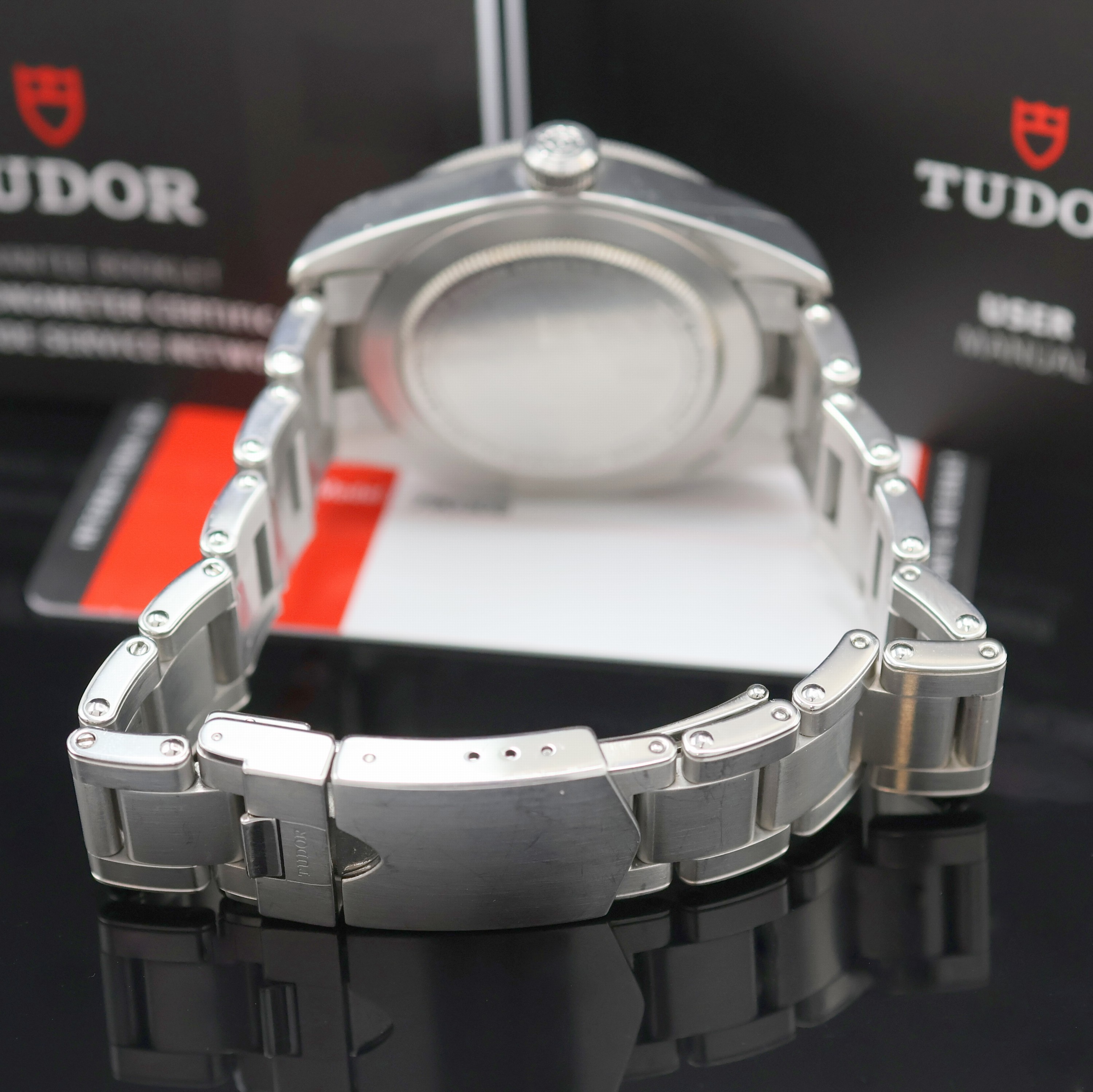 Detail b: TUDOR Herrenarmbanduhr Black Bay Fifty-Eight Referenz 79030B, Automatik, Chronometer in Edelstahl inkl. orig. Gliederband m. Faltschl., Boden und ...
