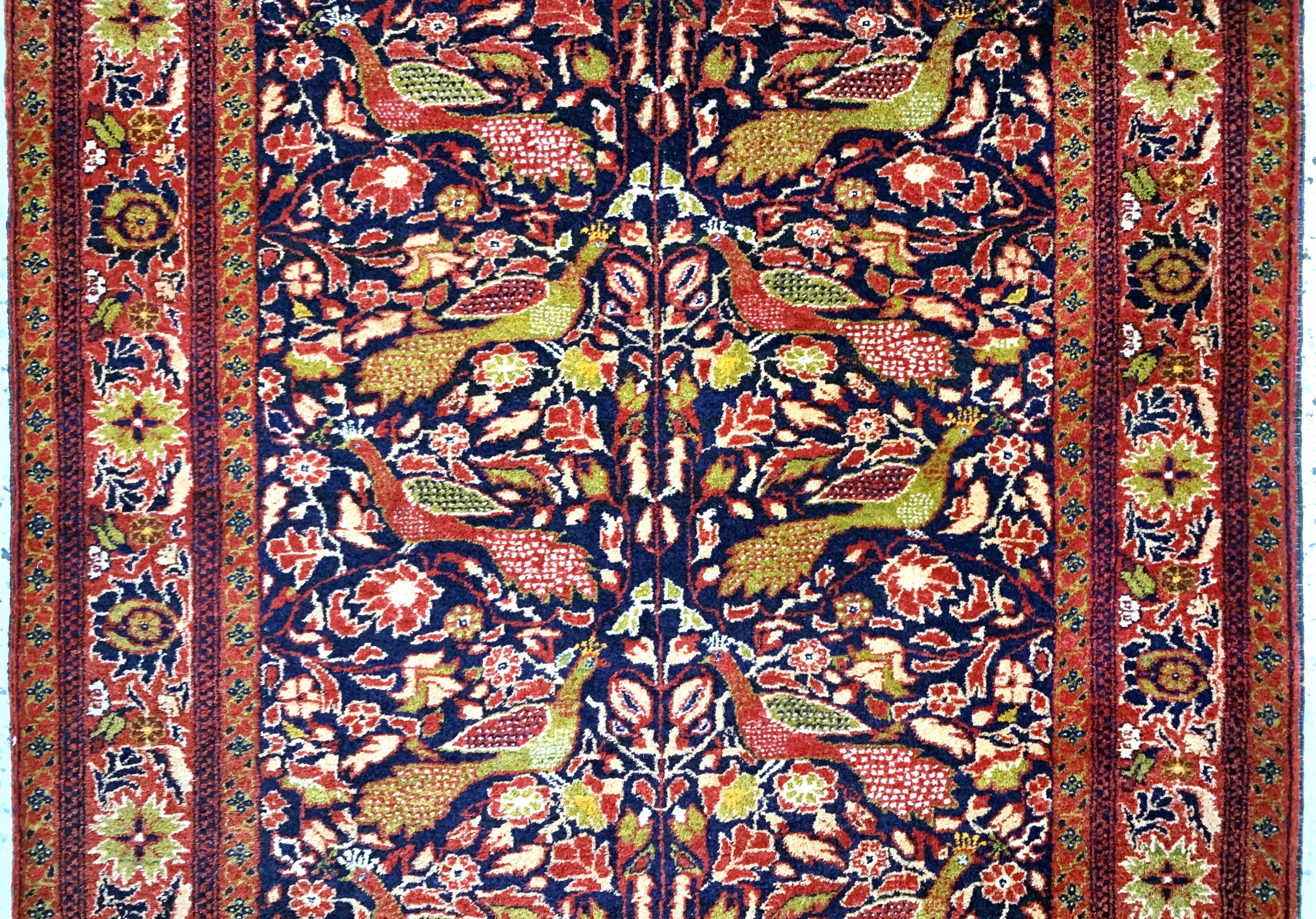 Detail b: Belutsch, Persien, Mitte 20.Jhd, Wolle auf Baumwolle, ca. 203 x 105 cm, gereinigt, EHZ: 1-2