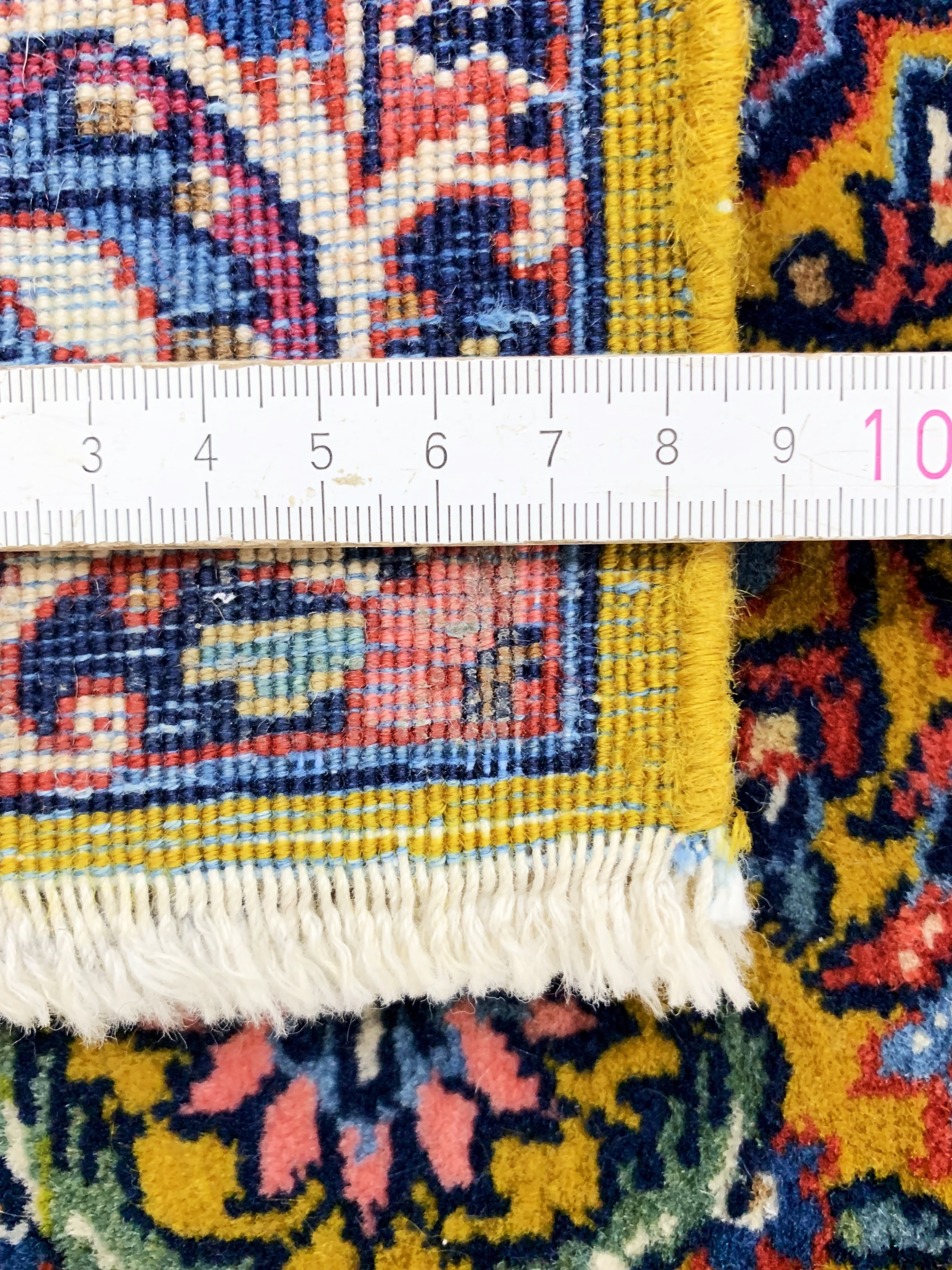 Detail c: Ein Paar Keschan Kork, Persien, Anfang 20.Jhd, Korkwolle auf Baumwolle, ca. 90 x 64 cm, gereinigt, EHZ: 1-2