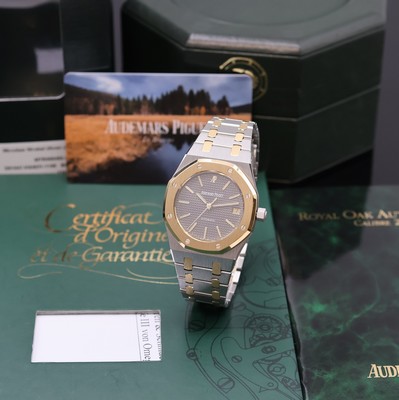 Image AUDEMARS PIGUET Herrenarmbanduhr Royal Oak Referenz 14790SA, Automatik, Edelstahl/Gold ...