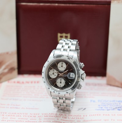 Image 26948132 - TUDOR Armbandchronograph Prince Date Chrono Time Tiger Referenz 79280, Automatik, ...