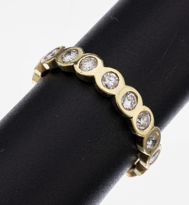 Image 26948162 - 14 kt Gold Brillant-Ring, GG 585/000, Brillanten zus. ca. 1.80 ct feines Weiß- ...