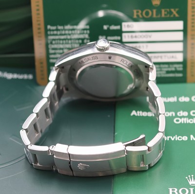 26948166b - ROLEX Herrenarmbanduhr Oyster Perpetual Milgauss Referenz 116400GV, Automatik, V- Serie, ...
