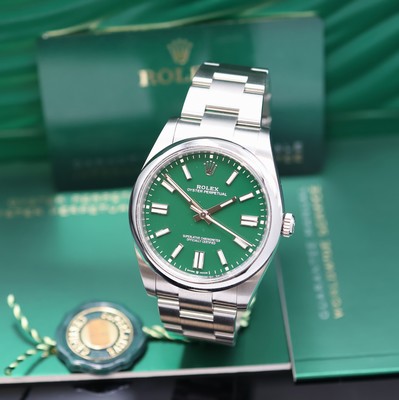Image 26948181 - ROLEX Herrenarmbanduhr Oyster Perpetual 41 Referenz 124300, Automatik, Chronometer der ...