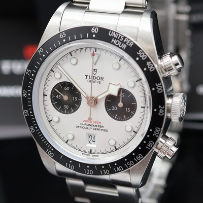 26948184a - TUDOR Armbandchronograph Black Bay Referenz 79360N, Automatik, Chronometer in Edelstahl ...