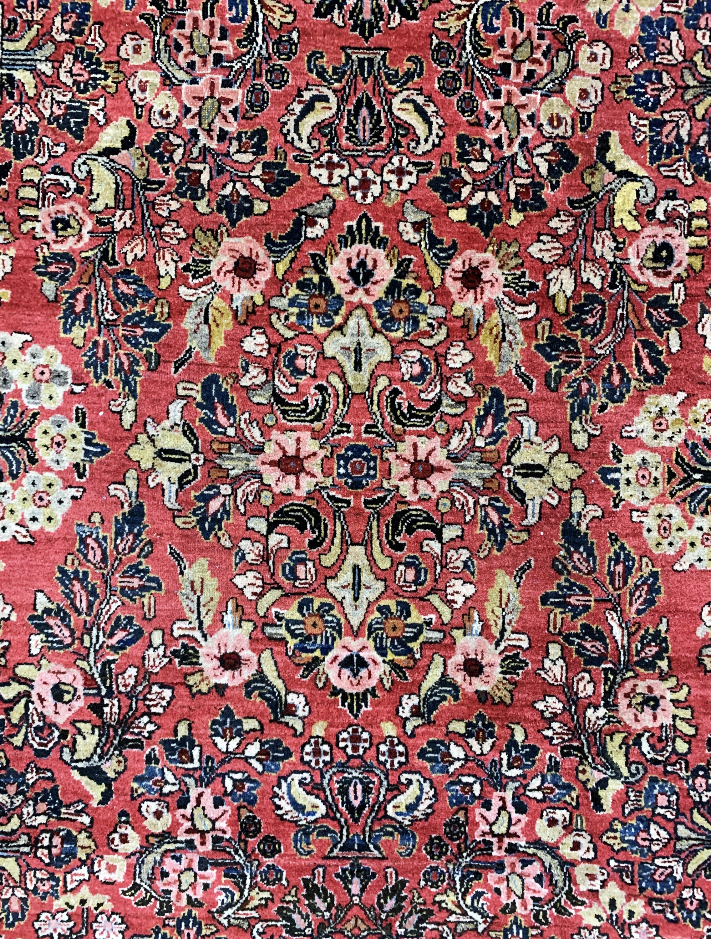 Detail c: Us Re-Import Sarogh, Persien, Anfang 20.Jhd, Wolle auf Baumwolle, ca. 280 x 190 cm,gereinigt, EHZ: 2