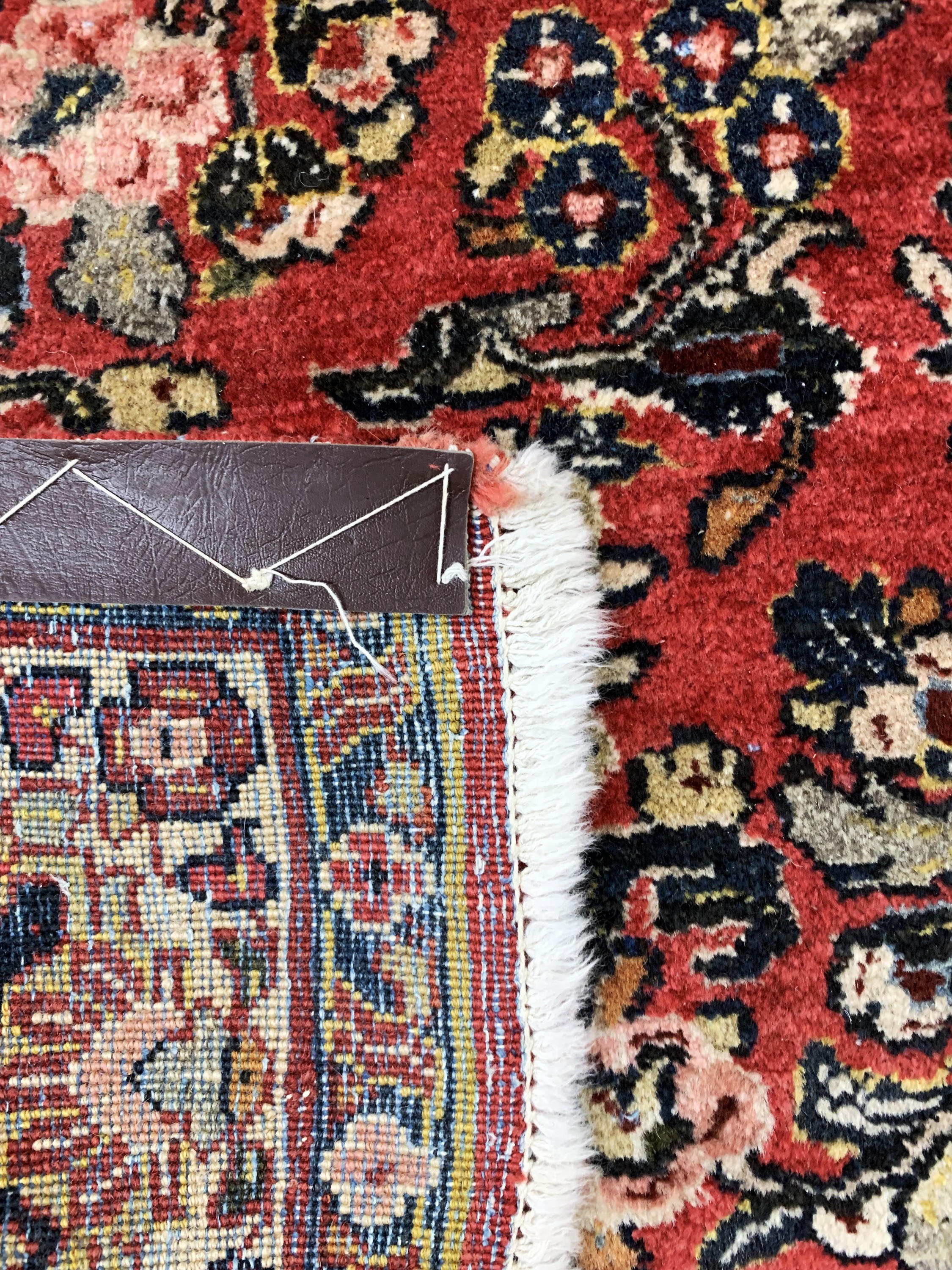 Detail g: Us Re-Import Sarogh, Persien, Anfang 20.Jhd, Wolle auf Baumwolle, ca. 280 x 190 cm,gereinigt, EHZ: 2