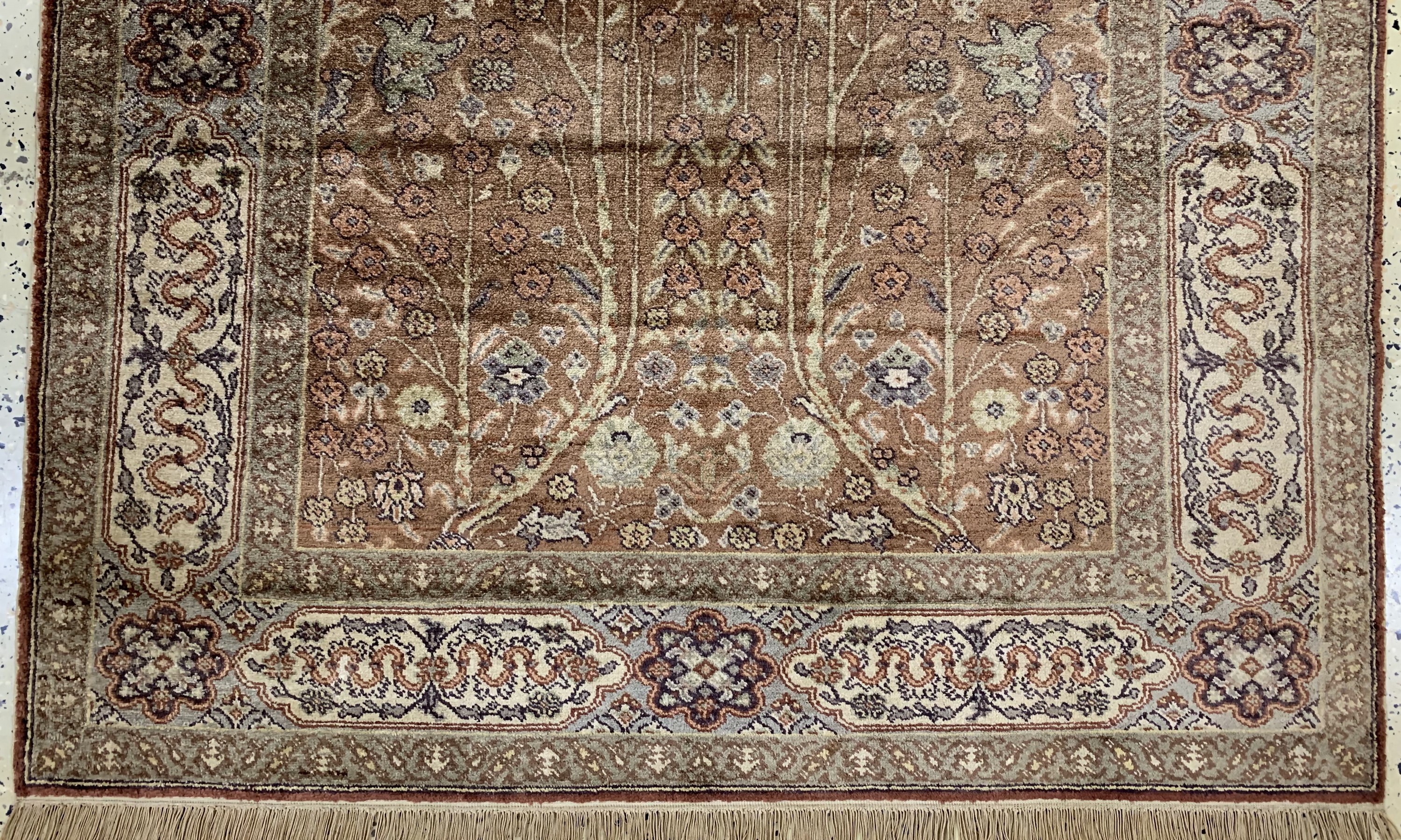 Detail c: Kayseri Flosch, Türkei, Mitte 20.Jhd, merzerisierte Baumwolle, ca. 200 x 126 cm, EHZ: 1-2