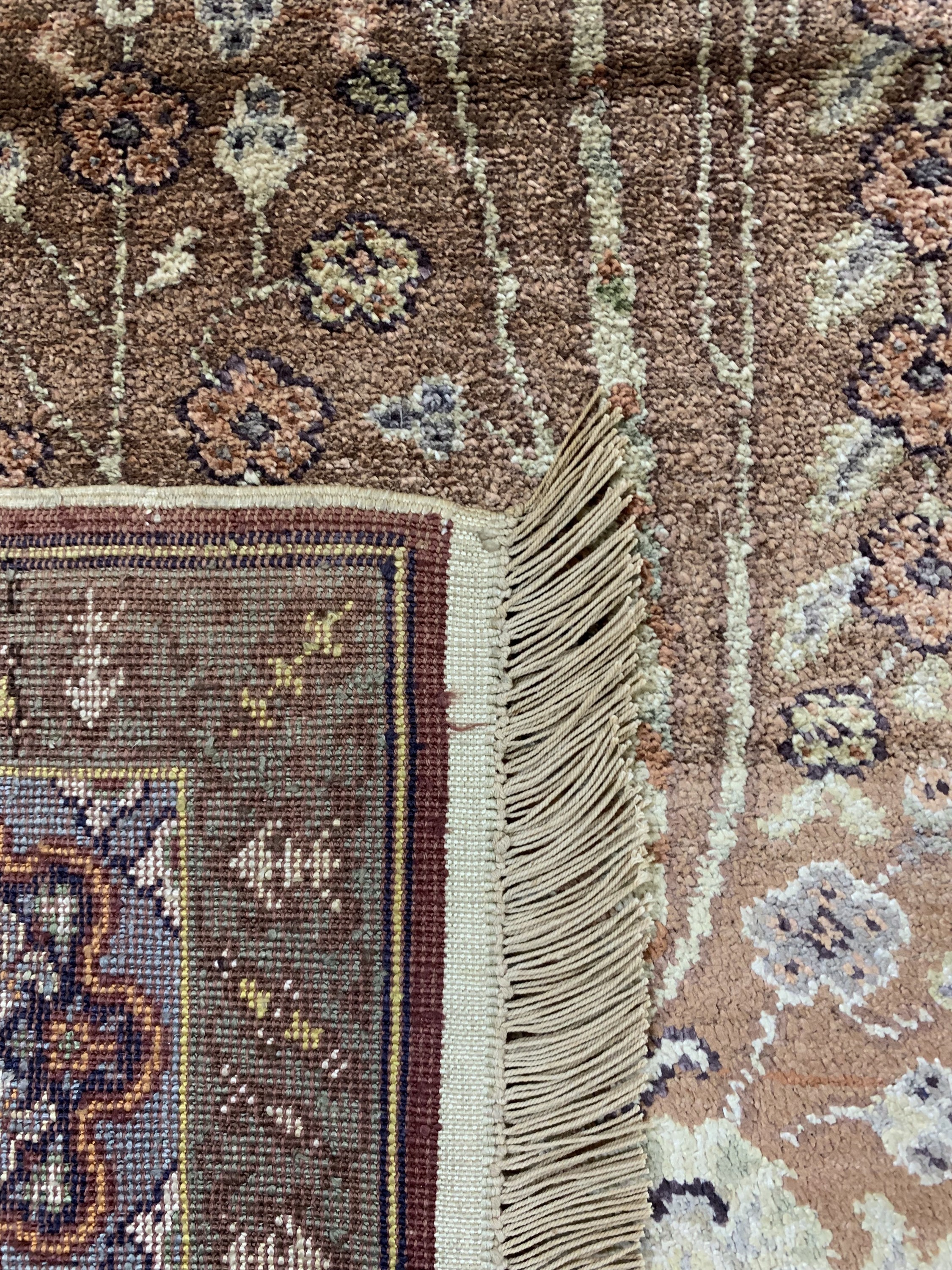 Detail e: Kayseri Flosch, Türkei, Mitte 20.Jhd, merzerisierte Baumwolle, ca. 200 x 126 cm, EHZ: 1-2