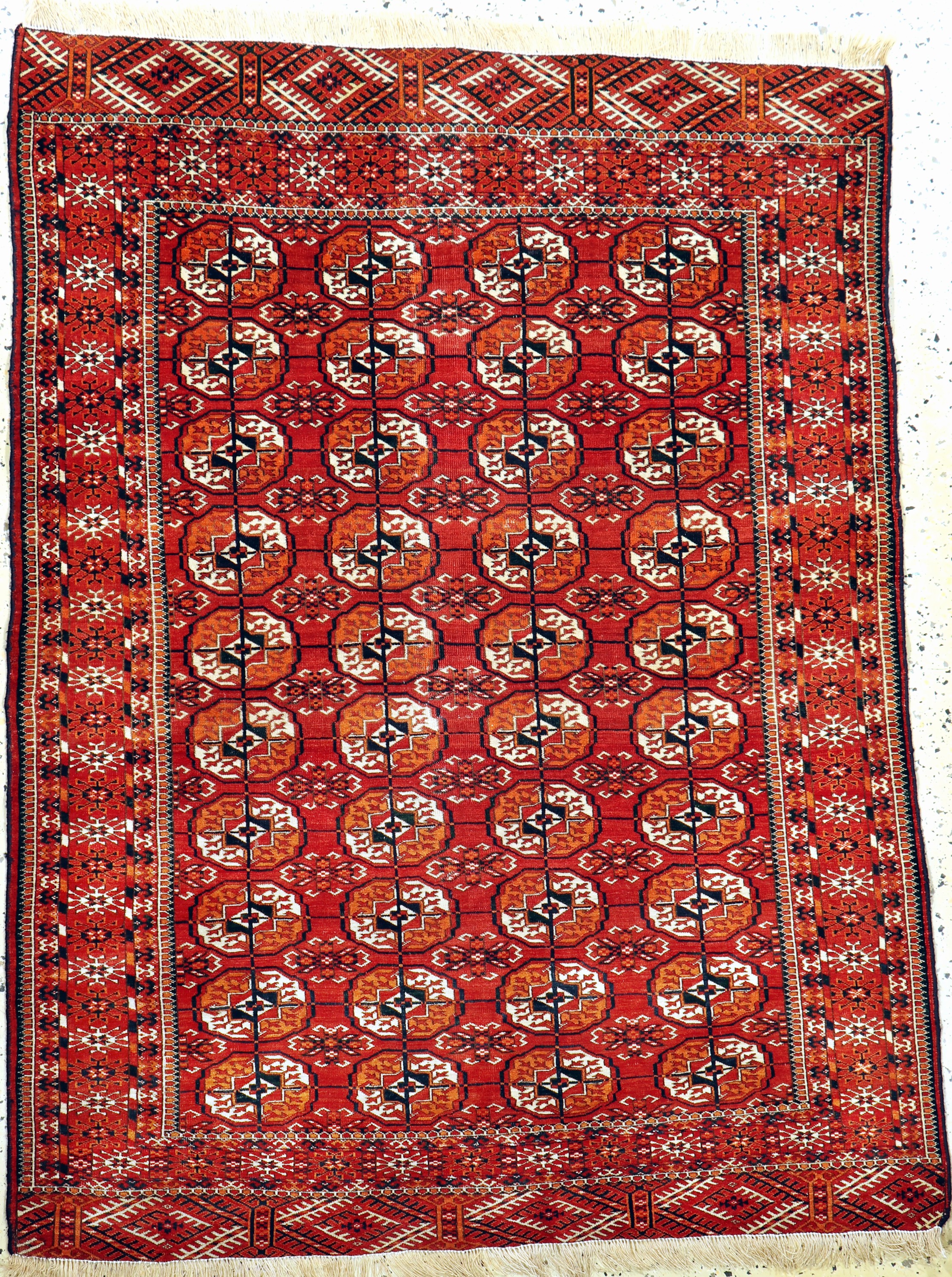 Buchara alt, Rußland, Mitte 20.Jhd, Wolle auf Wolle, ca. 165 x 126 cm, EHZ: 2