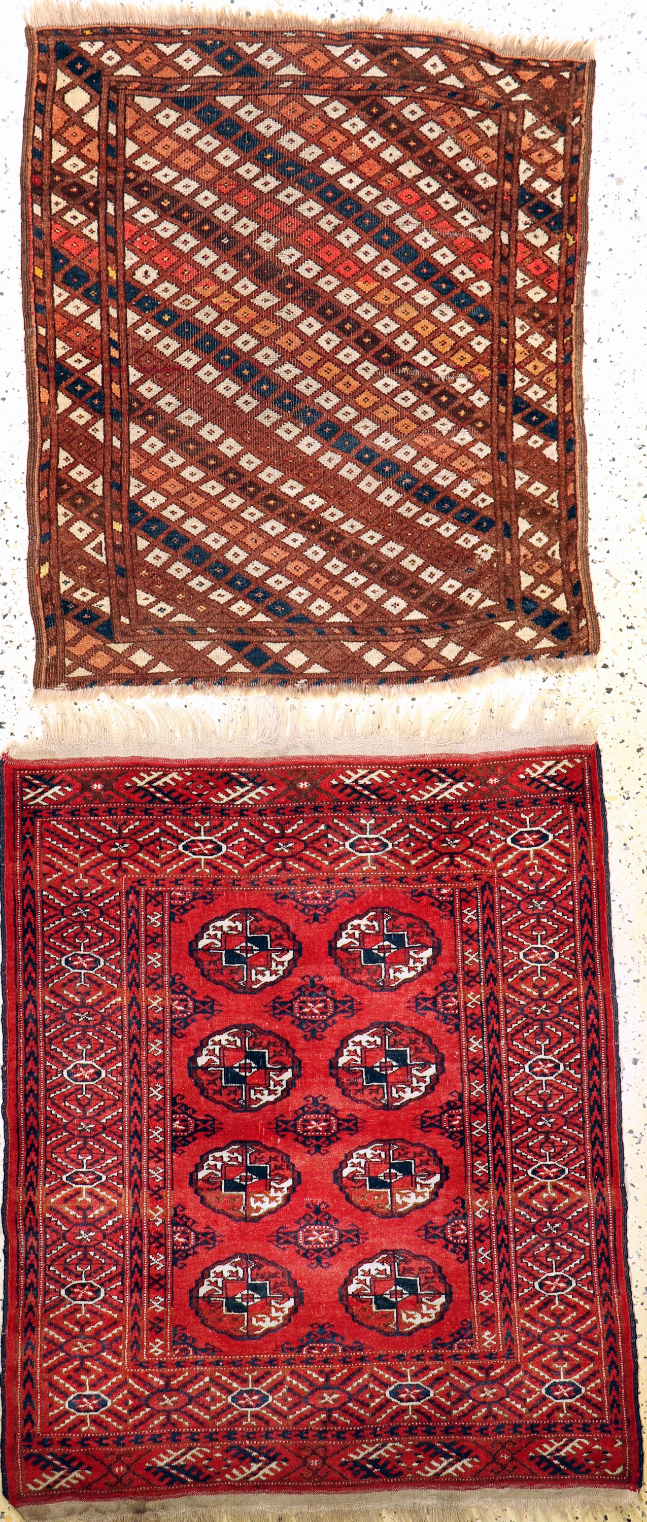 Ersari & Buchara, Turkmenistan, Anfang 20.Jhd, Wolle auf Wolle, ca. 105 x 93 cm, EHZ:2-3