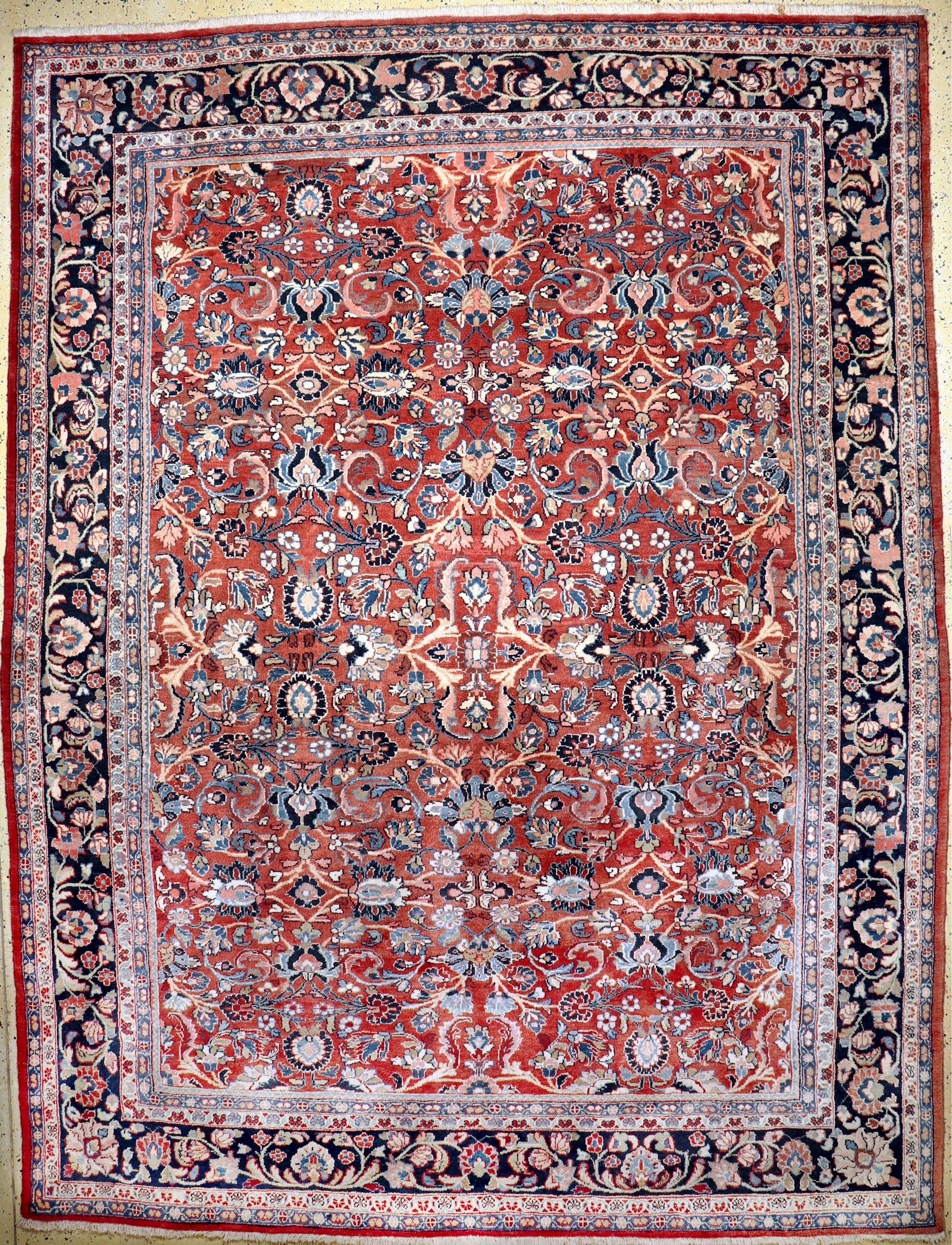 Sarogh Mahal alt, Persien, Mitte 20.Jhd, Wolle auf Baumwolle, ca. 364 x 280 cm, EHZ: 2