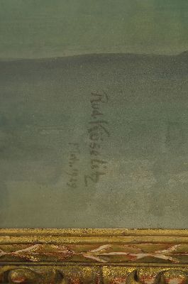 26948504a - Rudolf Köselitz, 1861 - 1949 München, Porträt einer Frau aus dem Fenster ...