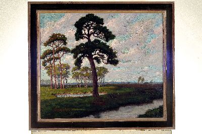 26948536k - Albert Wachter, wohl Münchener Maler, 19./20. Jh., Sommerlandschaft mit ...