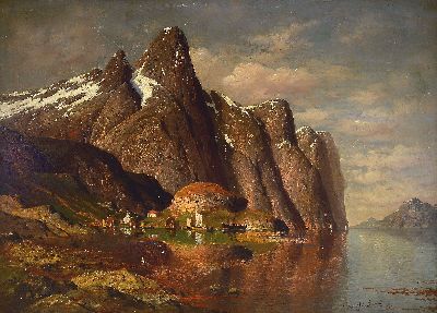 Image 26948593 - Johann Jungblut, 1860 Saarburg - 1912 Düsseldorf, Landschaftsmaler ...