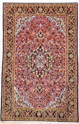 Image Ghom Kork, Persien, Neuwertig, Korkwolle, ca. 164 x 108 cm Schätzpreis: 450, - EUR