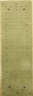 Image 26948865 - Indo Gabbeh, Indien, Neuwertig, Wolle auf Baumwolle, ca. 240 x 80 cm Schätzpreis: ...