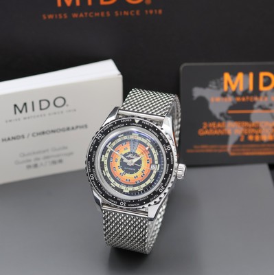 Image MIDO Ocean Star Armbanduhr Decompression Worldtimer Referenz M026829A, Automatik, ...