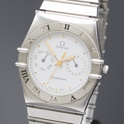 26949026a - OMEGA Constellation Armbanduhr Referenz 396.1069, Schweiz um 1990, quarz, Edelstahlgeh. ...