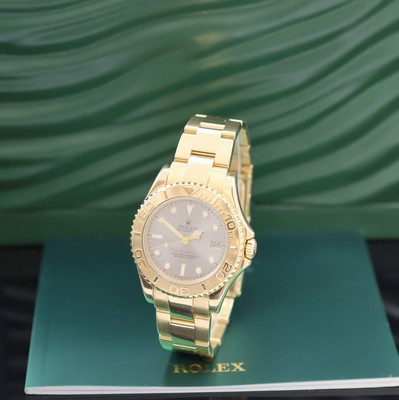 Image ROLEX Mediumarmbanduhr Oyster Perpetual Yacht-Master Referenz 68628, Automatik, ...