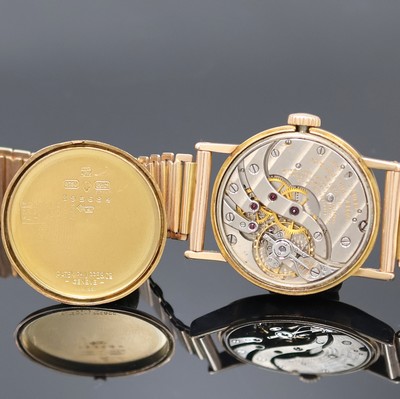 26949039e - PATEK PHILIPPE seltene Armbanduhr in RG 750/000 an RG 585/000 Gay Freres Band, Schweiz ...
