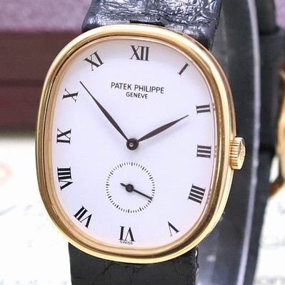 26949115a - PATEK PHILIPPE Armbanduhr Ellipse D´Or in GG 750/000 Referenz 3948, Handaufzug, ...