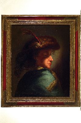 26949188k - Zuschreibung: Christoph Paudiss (1618-1666), Brustbild eines jungen Mannes mit ...