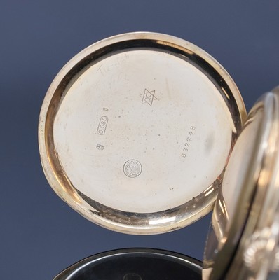 26949417e - UNICUM Herrensavonette in GG 585/000, Hausmarke der Firma Moritz Kohn Berlin, um 1910, ...