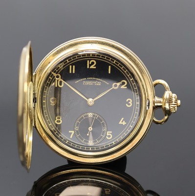 Image 26949438 - DEUTSCHE UHRENFABRIKATION GLASHÜTTE/SA LANGE- UHR/OLIW Savonette in GG 585/000, ...