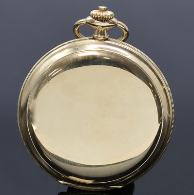 26949438a - DEUTSCHE UHRENFABRIKATION GLASHÜTTE/SA LANGE- UHR/OLIW Savonette in GG 585/000, ...