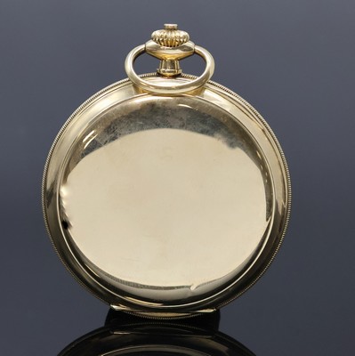 26949438b - DEUTSCHE UHRENFABRIKATION GLASHÜTTE/SA LANGE- UHR/OLIW Savonette in GG 585/000, ...