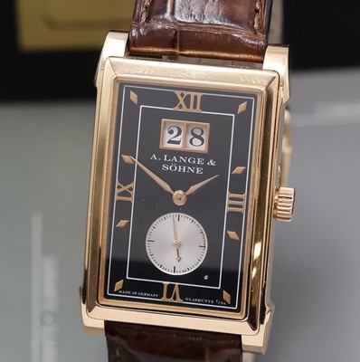 26949788a - A. LANGE & SÖHNE feine Herrenarmbanduhr Cabaret Referenz 107.031 in RoseG ...