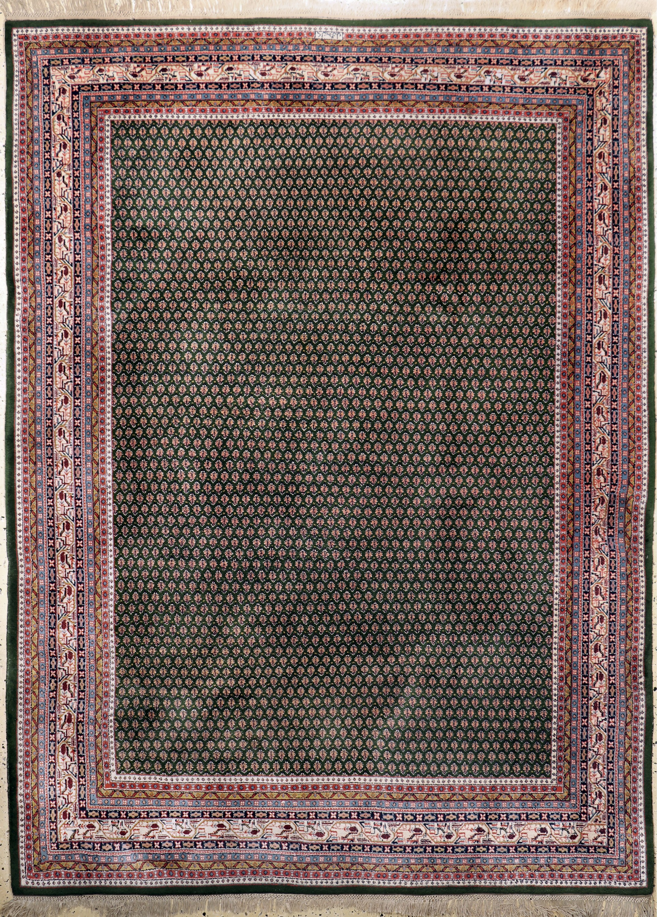 Sarogh Mir fein, Indien, Mitte 20.Jhd, Wolle auf Baumwolle, ca. 290 x 215 cm, EHZ: 2